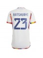 Billige Belgia Michy Batshuayi #23 Bortedrakt VM 2022 Kortermet